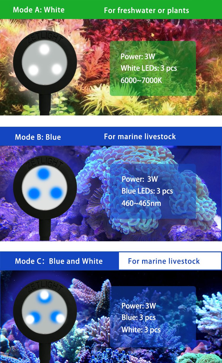 ZETLIGHT ZN-1050 Mini (marine nano led light)