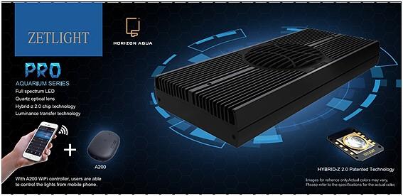 ZETLIGHT ZP-3600 185W PRO Reef LED Light