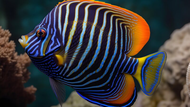angelfish, fish, small fish, animal, pet, aquarium, colorful, vibrant, nature, closeup, photography, angelfish, angelfish, an