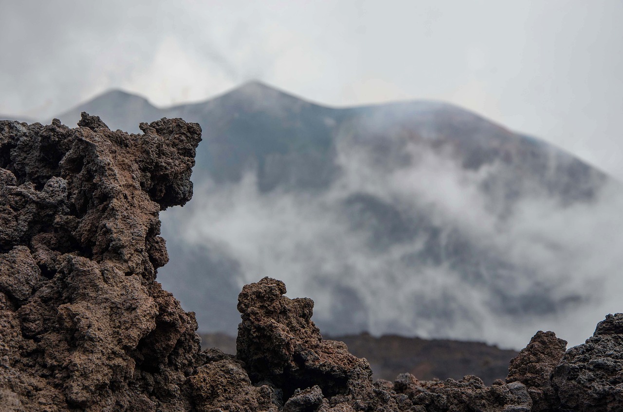 volcano, lava rock, lava flow, etna, sicily, italy, mountain, lava, nature, crater, active, sulfur, karg, rock, volcanic rock