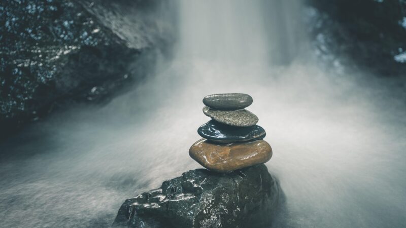 stones, waterfalls, balance, rock balancing, stack, stone balancing, rock stacking, stone stacking, stone stack, stack of sto