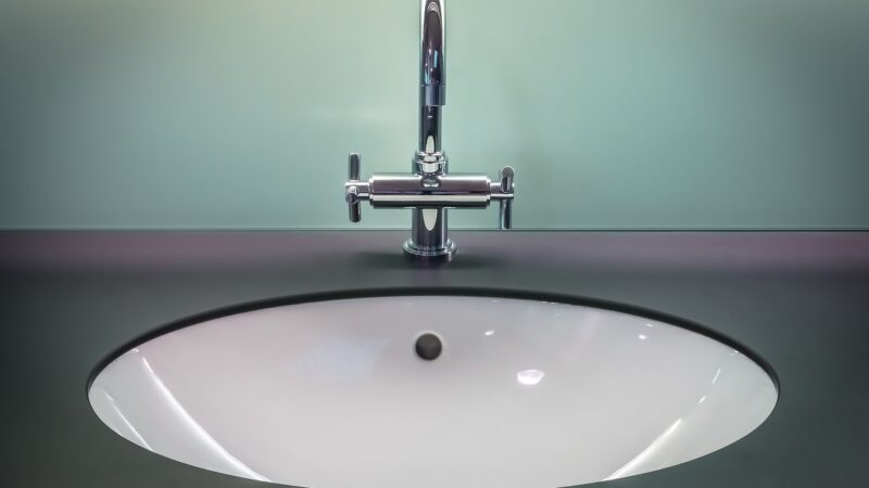 bathroom, clean, faucet, indoors, sink, stainless steel, vanity top, tap, chrome, bathroom sink, tap water, bathroom, bathroo