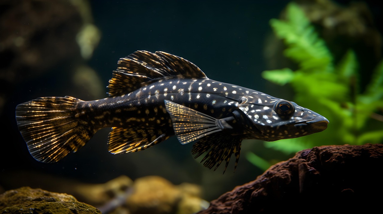 fish, nature, catfish, freshwater, sailfin pleco, pterygoplichthys gibbiceps, aquarium fish, aquarium, aquarium catfish
