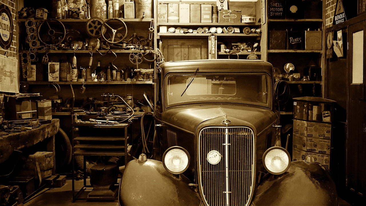 auto, car, garage, auto shop, car wallpapers, vintage, vehicle, antique, automobile, automotive, classic, equipment, fix, mec