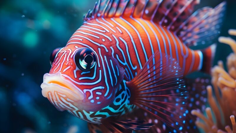 fish, tropical, vibrant, iridescent fish, nature, iridescent, aquarium fish, aquarium