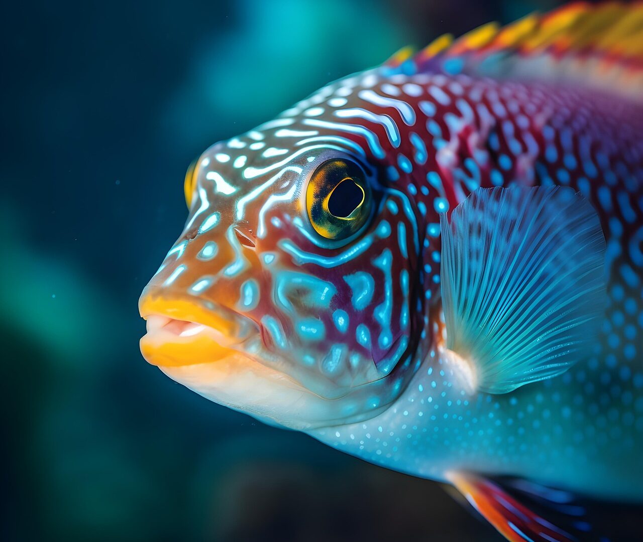 fish, tropical, nature, vibrant, iridescent fish, iridescent, aquarium fish, aquarium