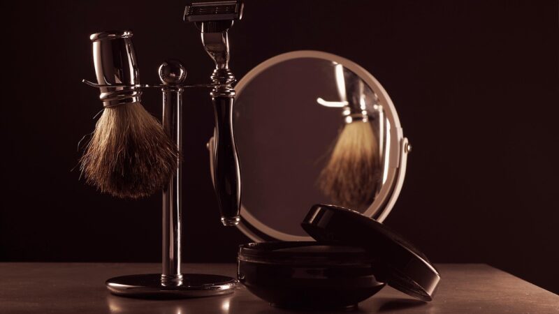 shaving, brush, razor, vintage, mirror, hygiene, shaving brush, shaving cream, retro, shaving, mirror, mirror, mirror, mirror