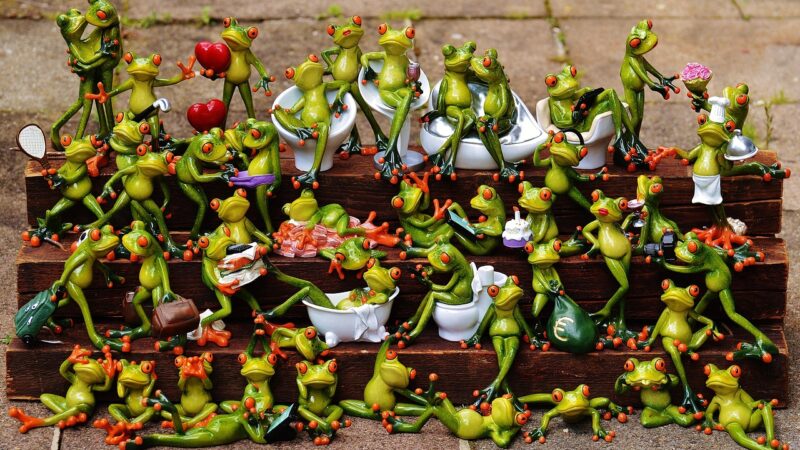 frogs, lots, frog gathering, cute, collection, dimensions, fun, group, assembly, stairs, stages, collect, crowd, frogs, frogs