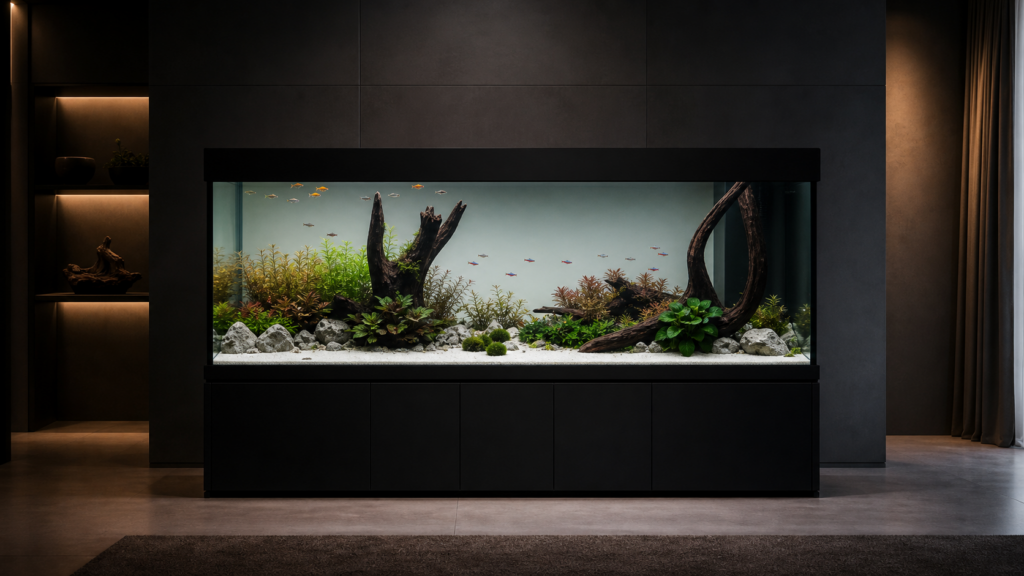 Long Minimal Driftwood Planted Aquarium (P0270)
