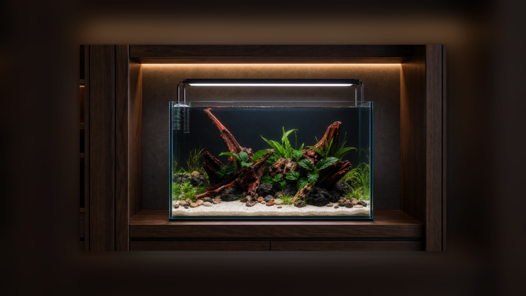 Warm Niche Driftwood Aquascape (P0273)