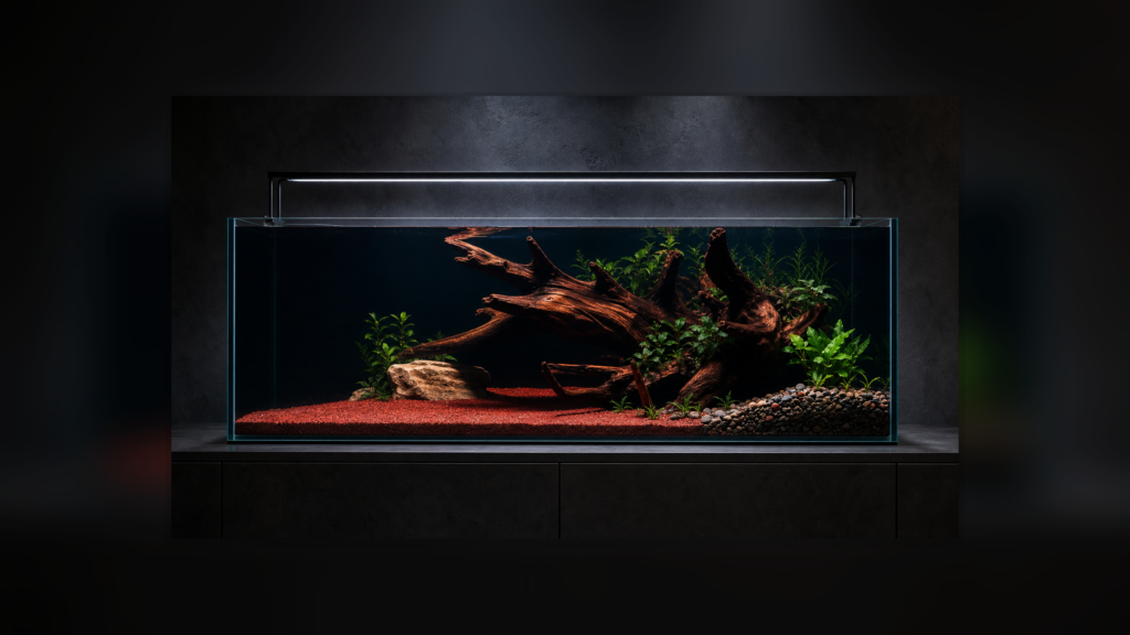 Cinematic Driftwood Gallery Aquascape (P0280)
