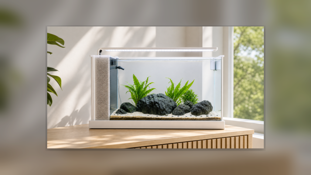 Minimal Daylight Stone Planted Tank (P0320)