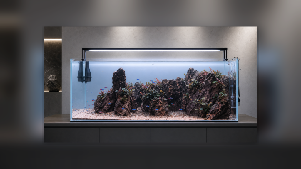 Rugged Stone Mountain Aquarium (P0321)