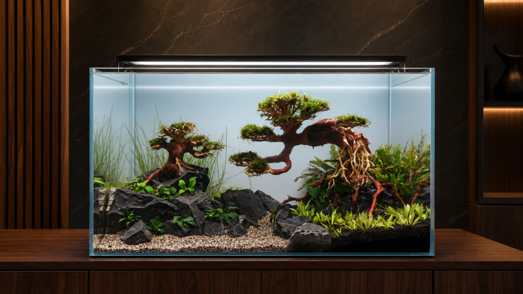 Bonsai Monolith Planted Aquascape (P0502)