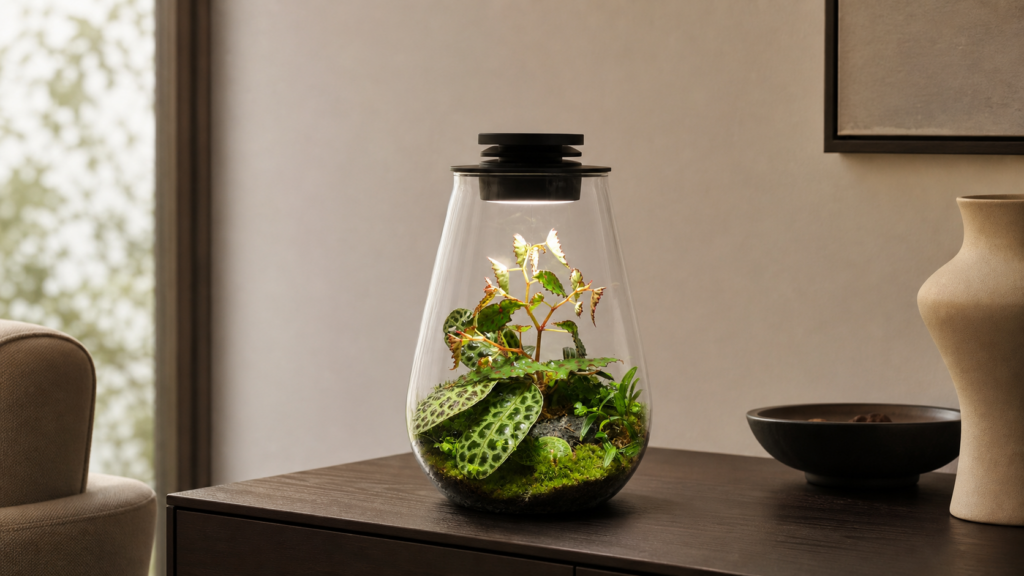 Bell-Jar Woodland Terrarium (P0510)