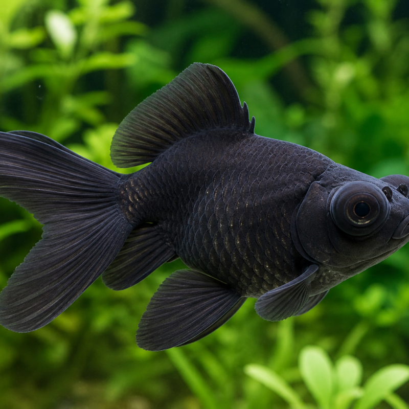 Black Telescopic Eye Goldfish