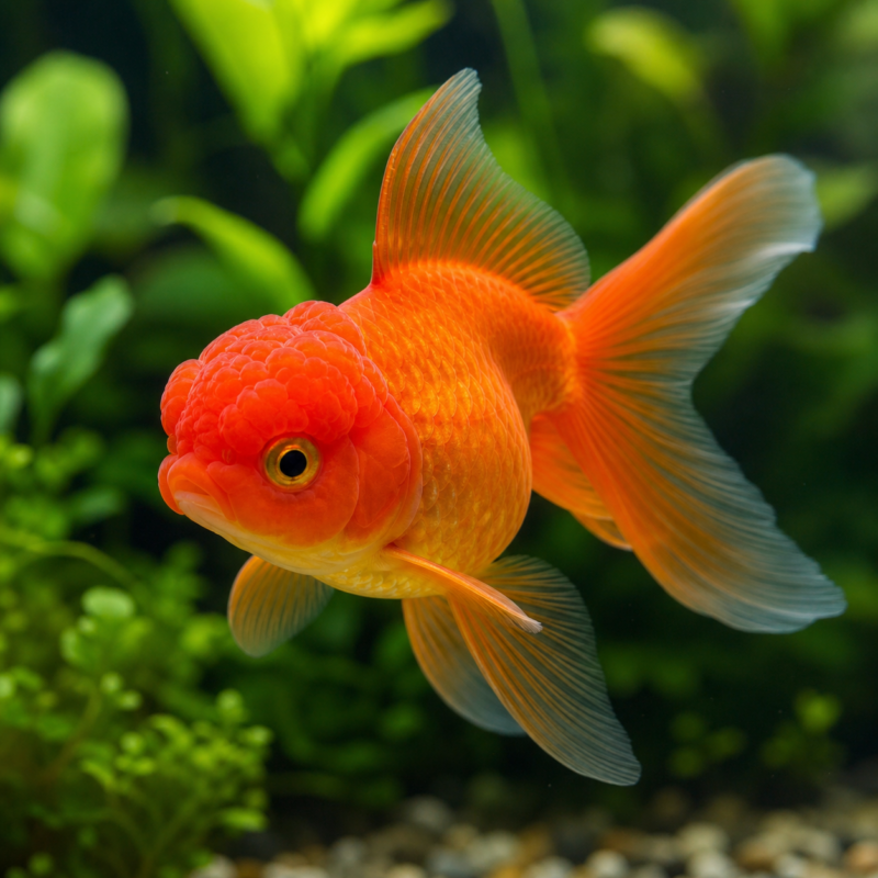 Red Oranda Goldfish