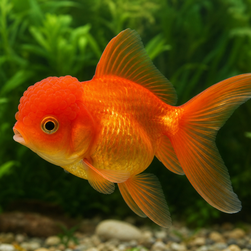Red Oranda Goldfish