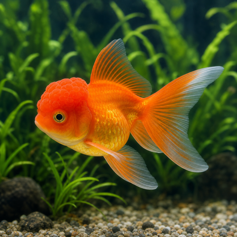 Red Oranda Goldfish